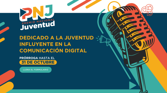 Ministerio de la Juventud extiende prórroga para el Premio Nacional de la Juventud 2025.