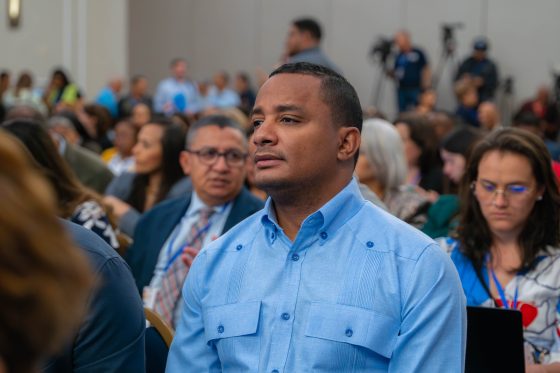 El viceministro Anyelo Ramírez participa en el Congreso internacional de Sociedad Civil.